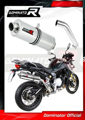 Dominator Oval Slip-On Exhaust for BMW F850GS 2021-22