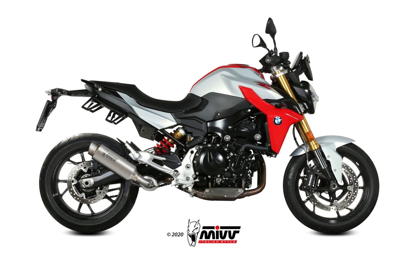 Mivv GP Pro Slip-On Exhaust for BMW F 900 R 2020-22