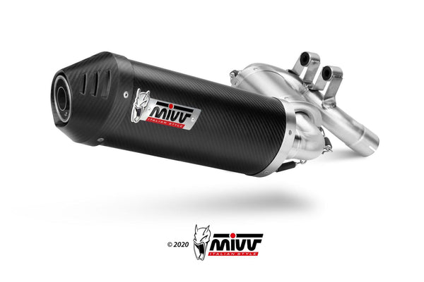 Mivv Oval Slip-On Exhaust For BMW F 900 XR 2020-22