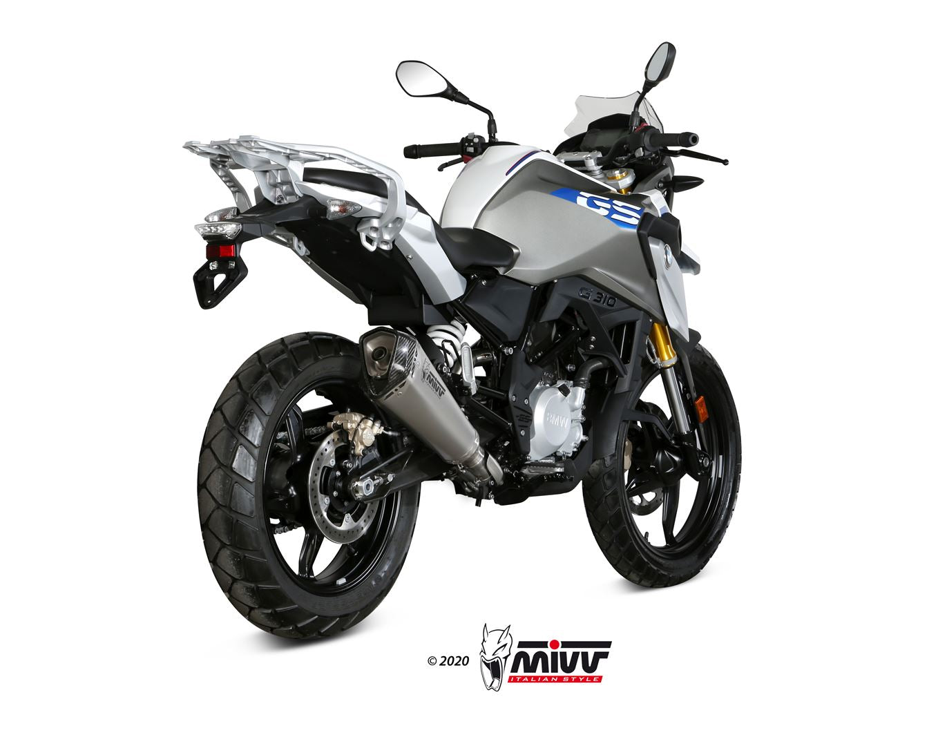 Mivv Delta Race Full Exhaust System For BMW G 310 GS 2017-22