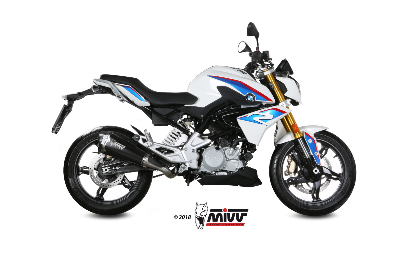 Mivv Delta Race Full Exhaust System For BMW G 310 R 2018-22