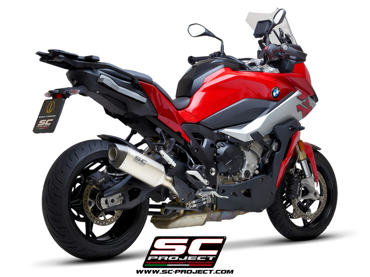 SC Project SC1-S Slip-On Exhaust For BMW S 1000 XR 2020-23