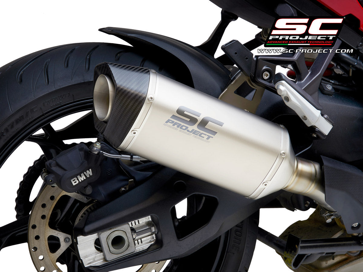 SC Project SC1-S Slip-On Exhaust For BMW S 1000 XR 2020-23