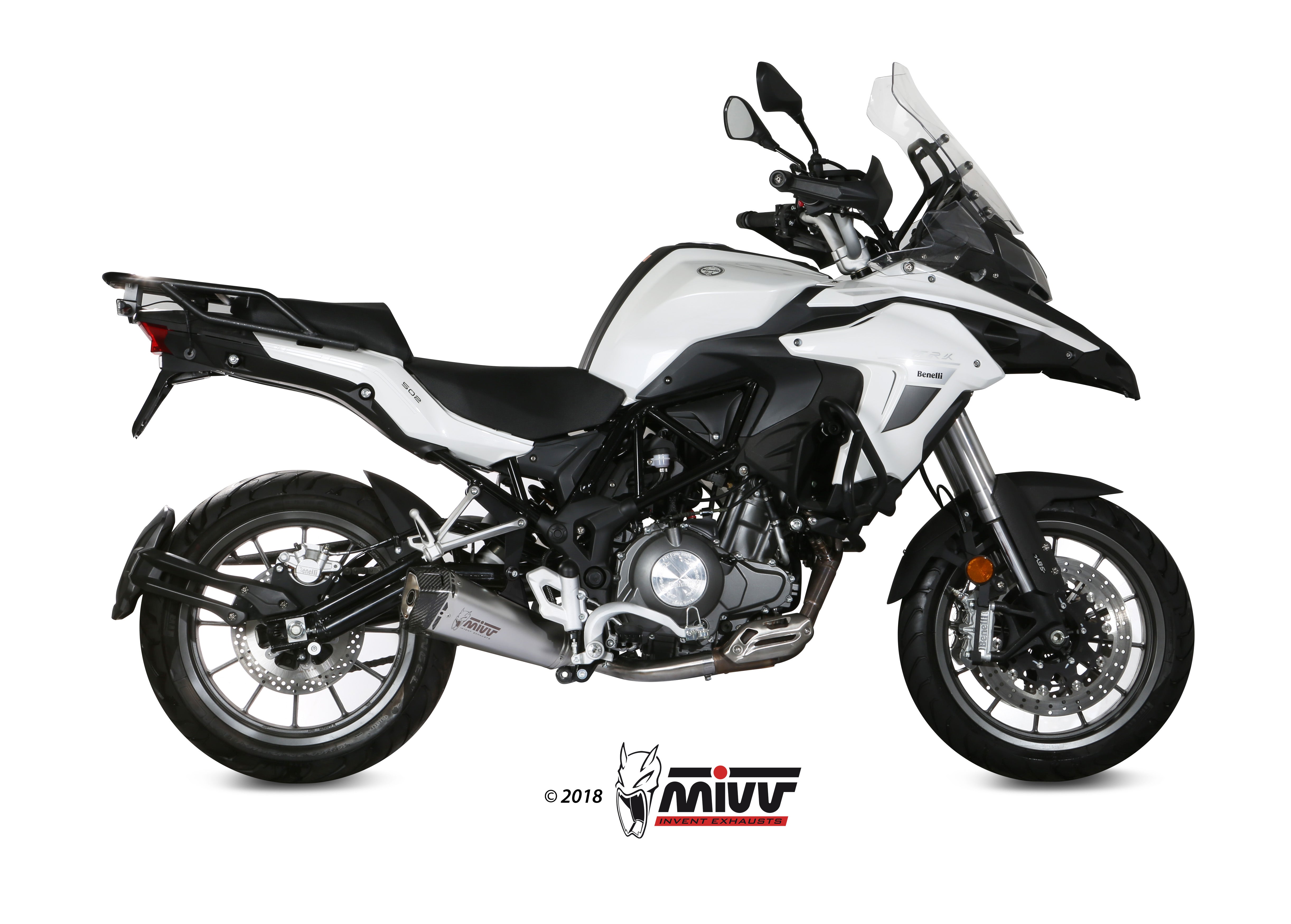 Mivv Delta Race Slip-On Exhaust for Benelli TRK 502