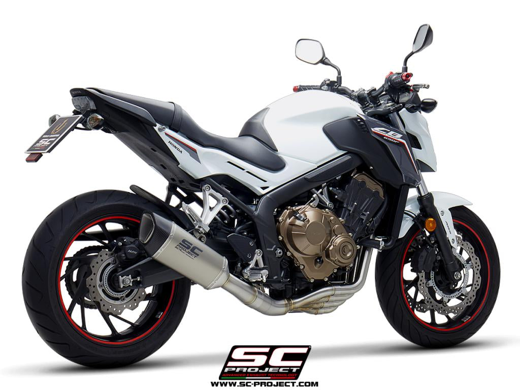 SC Project SC1-R Exhaust for HONDA CB650F (2017-18)