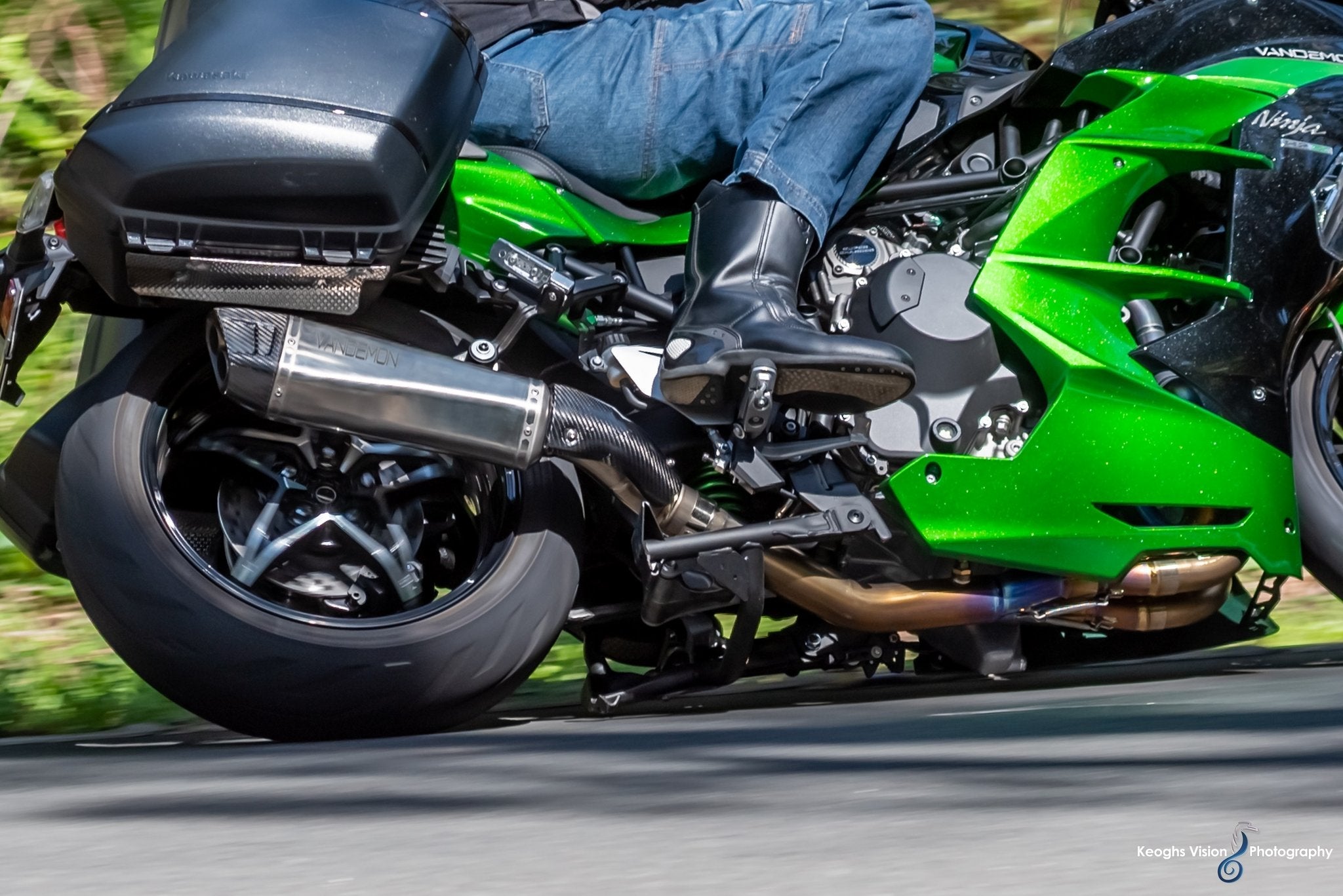 Vandemon Titanium Full Exhaust System for Kawasaki Ninja H2 SX