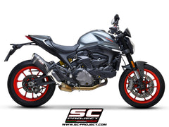 SC Project SC1-S Slip-On Exhaust for Ducati Monster 937 2021-22