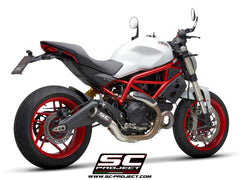 SC Project CR-T Slip-On Exhaust for Ducati Monster 797 2017-20