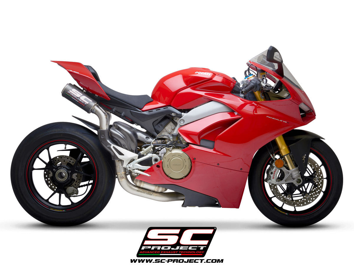 SC Project CR-T M2 Half-System 2-1-2 For Ducati Panigale V4 S 2019-20