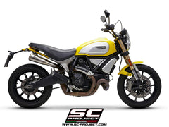 SC Project 70s Conical Slip-On Exhaust for Ducati Scrambler 1100 2018-19