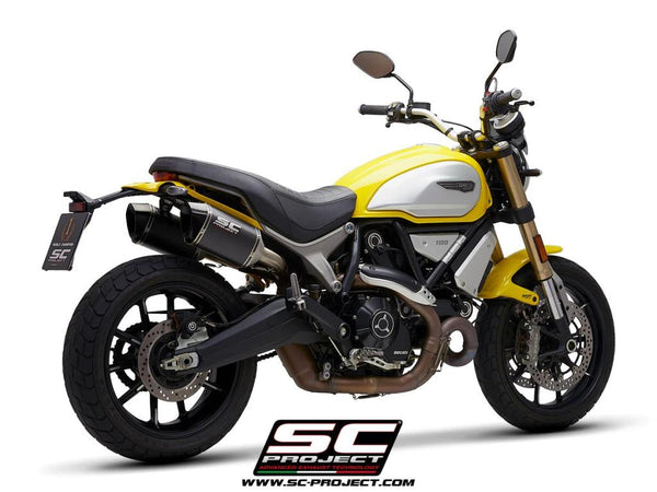 SC Project MTR Slip-On Exhaust for Ducati Scrambler 1100 2018-19