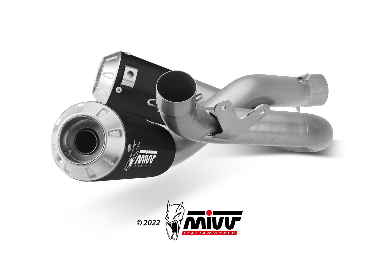 Mivv X-M1 Dual Slip-On Exhaust For Ducati Streetfighter V4 2020-22