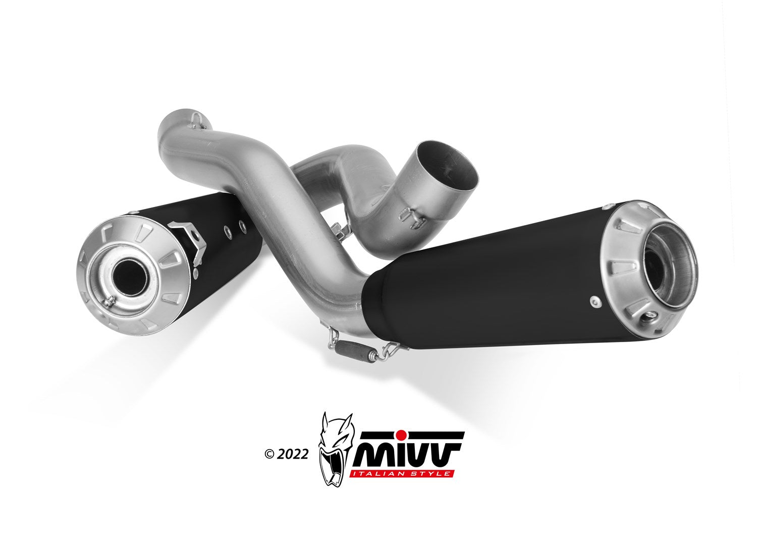 Mivv X-M1 Dual Slip-On Exhaust For Ducati Streetfighter V4 2020-22