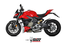 Mivv X-M1 Dual Slip-On Exhaust For Ducati Streetfighter V4 2020-22