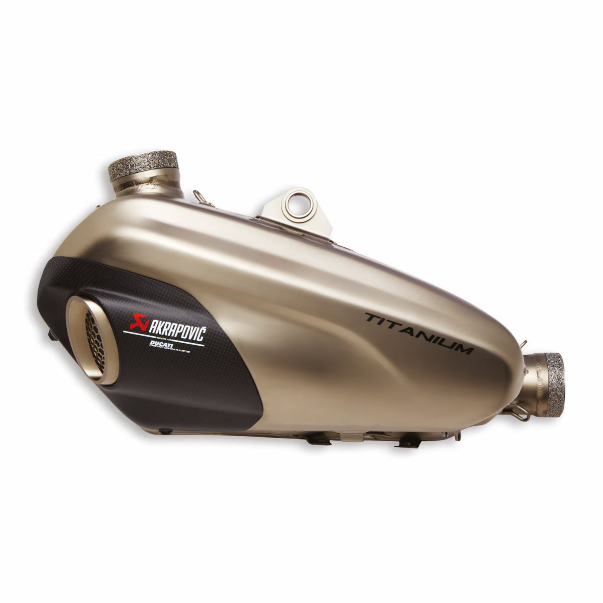 Akrapovic Titanium Slip-On Exhaust for Ducati Panigale V4