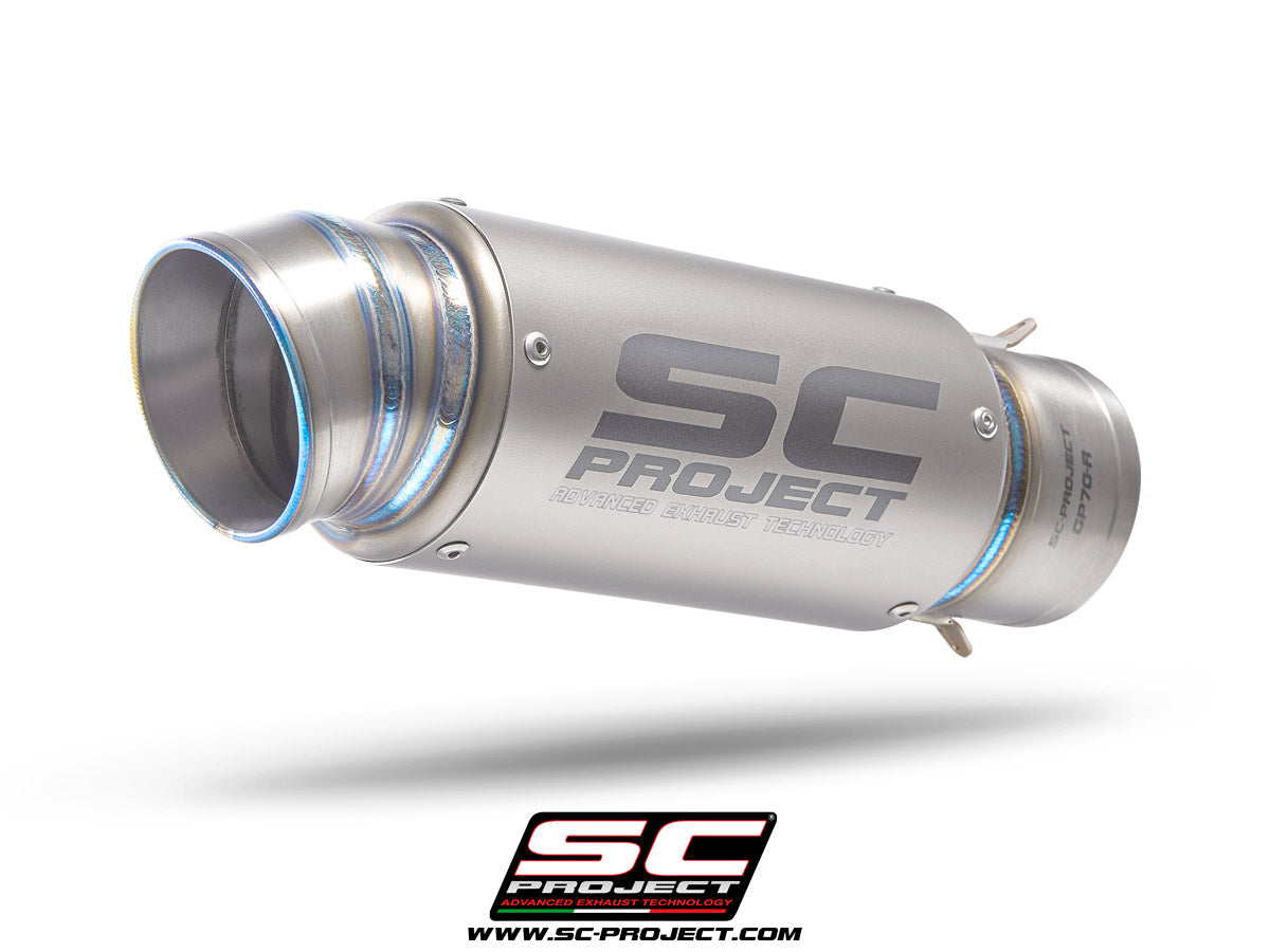 SC Project GP70-R Slip-On Exhaust for Yamaha R1 2020-23