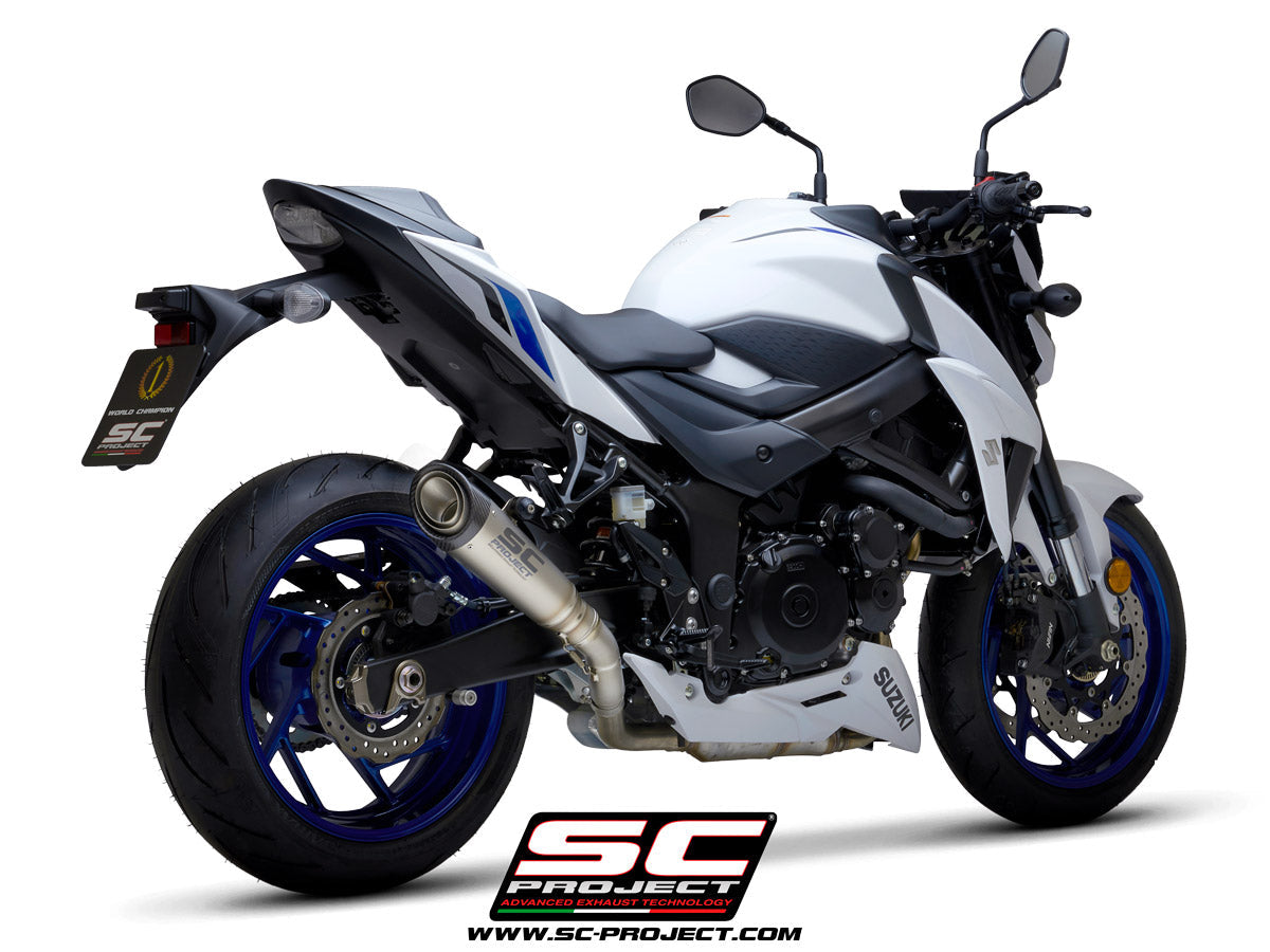 SC Project S1 Slip-On Exhaust for Suzuki GXS-S 750(2017-20)