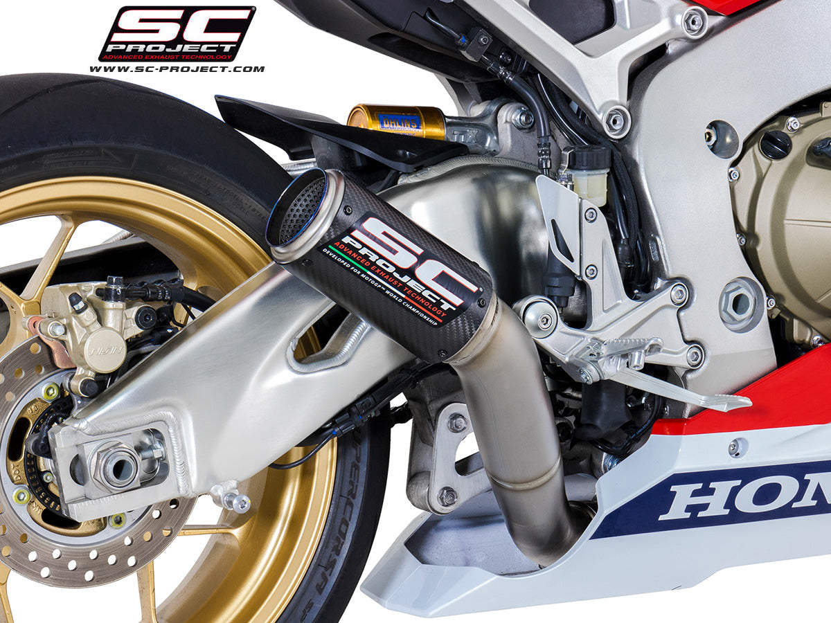 SC Project CR-T High Position Slip-On Exhaust for Honda CBR 1000RR 2017-19