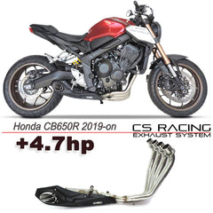 CS Racing Full Exhaust System for Honda CB650R