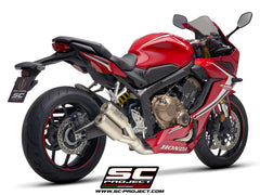 SC Project Twin CR-T Full Exhaust System for Honda CBR 650R 2019-20