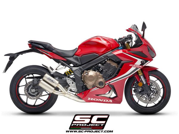 SC Project Twin CR-T Full Exhaust System for Honda CBR 650R 2019-20