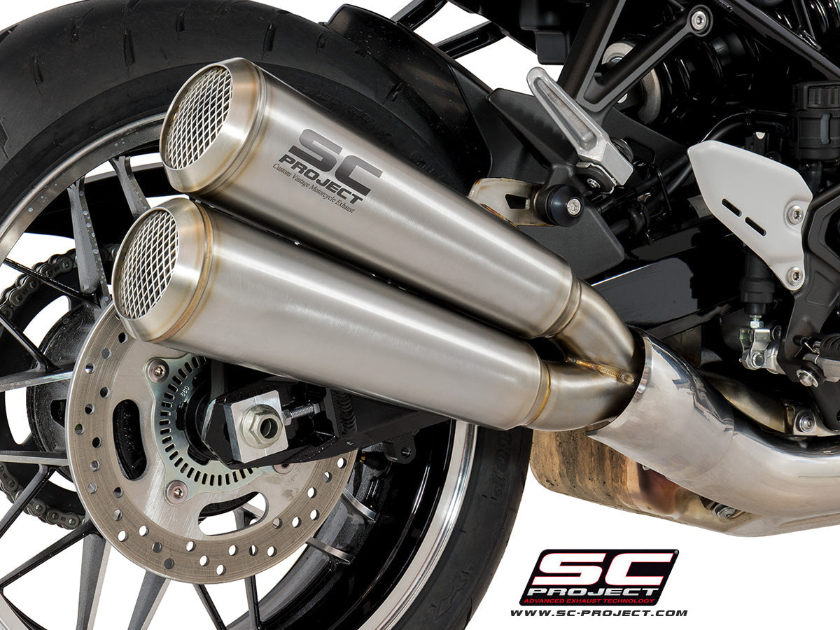 SC Project Twin Conic 70'S Slip-On Exhaust for Kawasaki Z900RS
