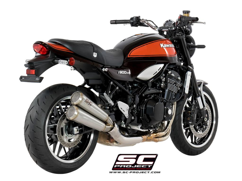 SC Project Twin Conic 70'S Slip-On Exhaust for Kawasaki Z900RS