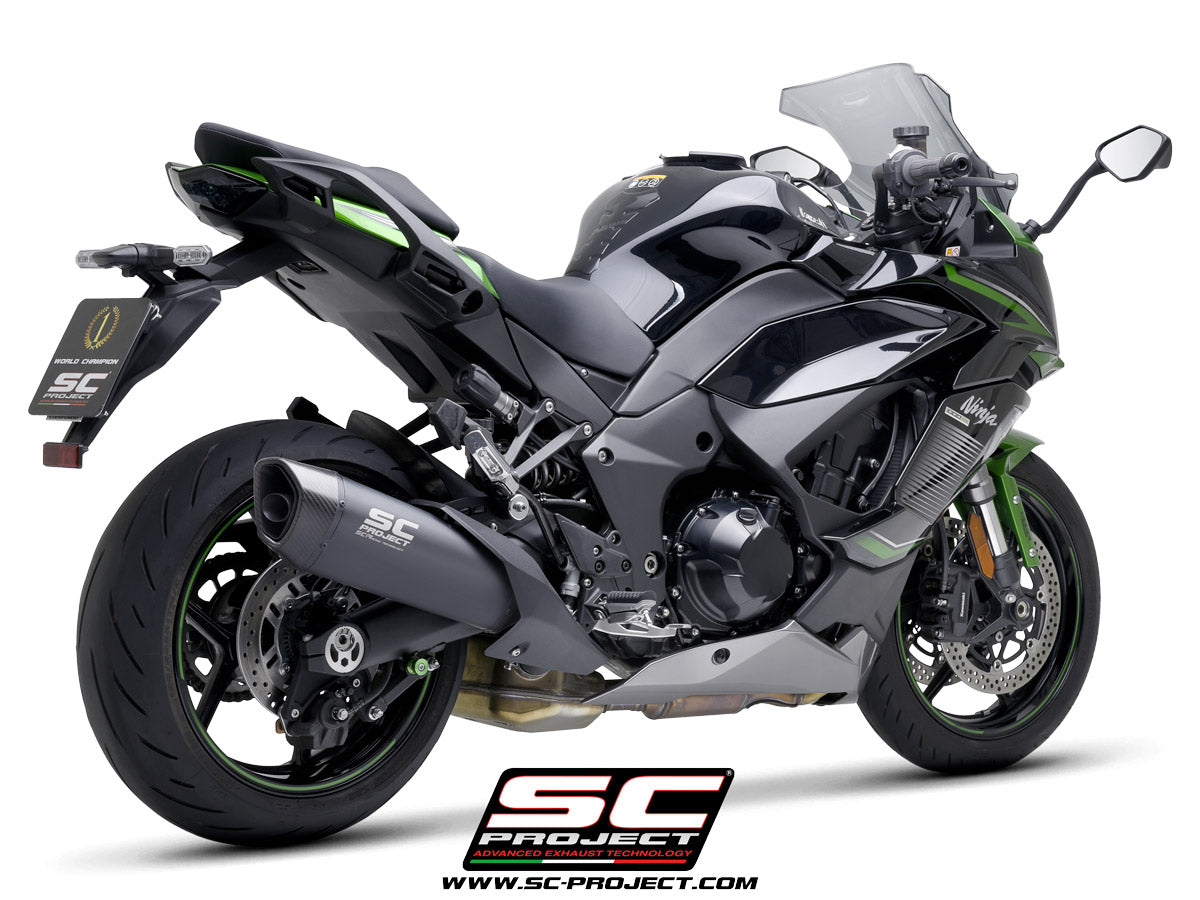 SC Project SC1-R Slip-On Exhaust for Kawasaki Ninja 1000SX 2021-23