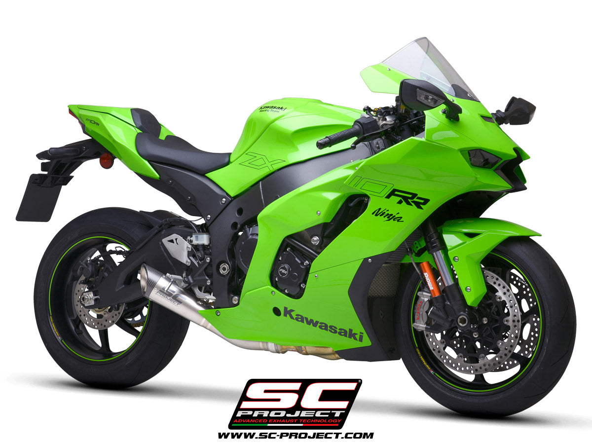 SC Project S1 Slip-On Exhaust for Kawasaki ZX-10R 2021-23