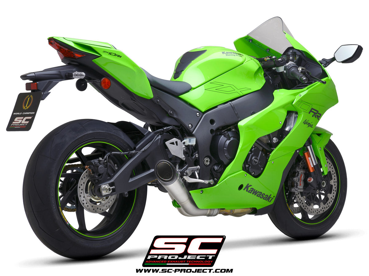SC Project S1 Slip-On Exhaust for Kawasaki ZX-10RR 2021-23