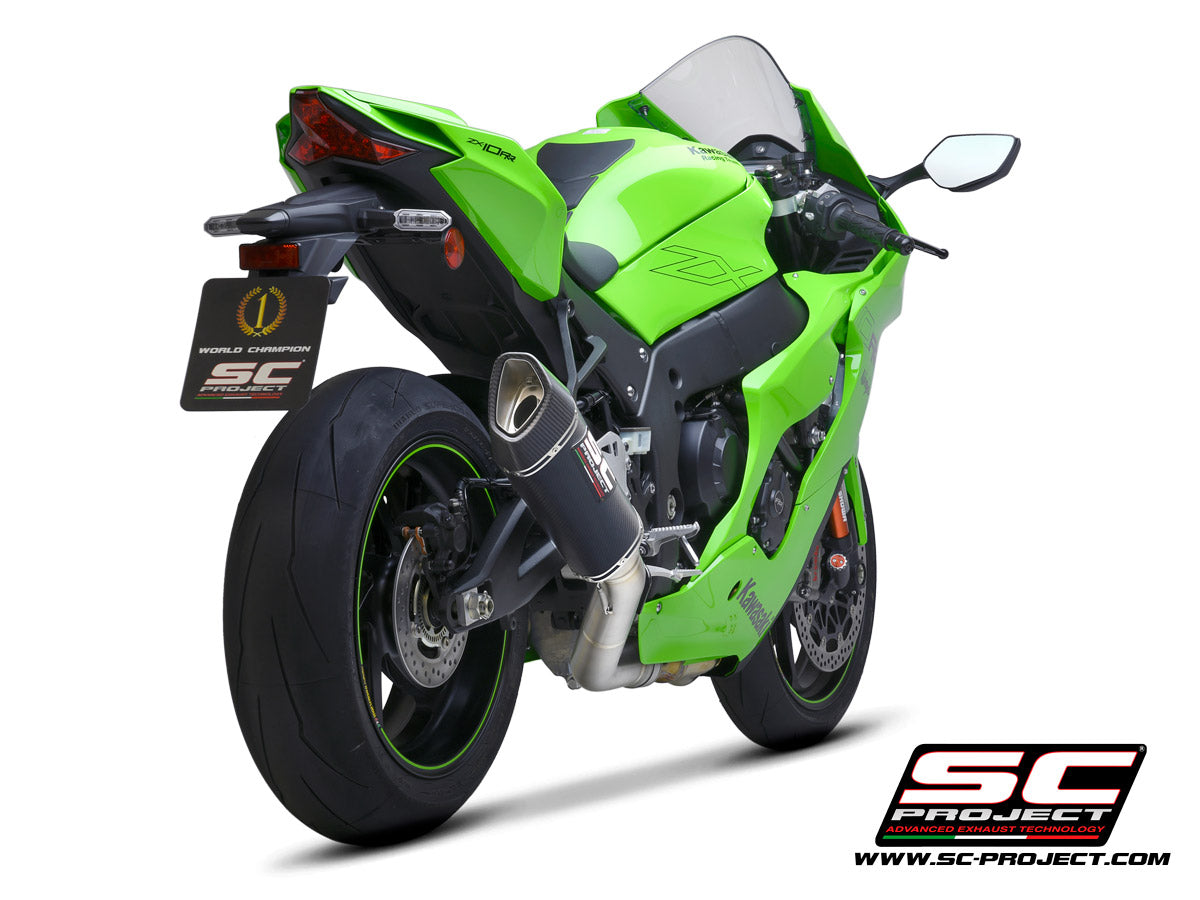 SC Project SC1-R Slip-On Exhaust for Kawasaki ZX-10R 2021-23