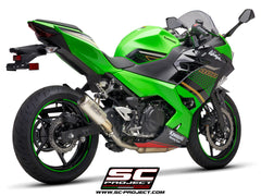 SC Project CR-T Slip-On Exhaust for Kawasaki Ninja 400 2018-22