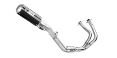 Mivv MK3 Carbon Full Exhaust System for Kawasaki Z650 2024