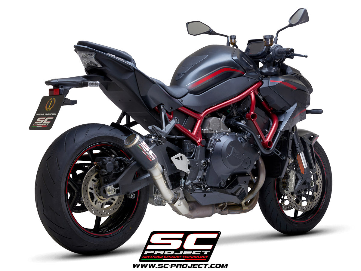 SC Project CR-T Slip-On Exhaust for Kawasaki Z H2