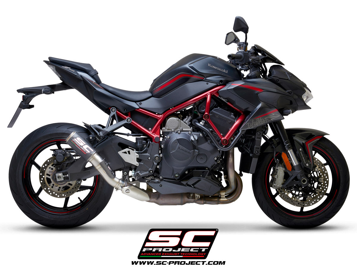 SC Project CR-T Slip-On Exhaust for Kawasaki Z H2