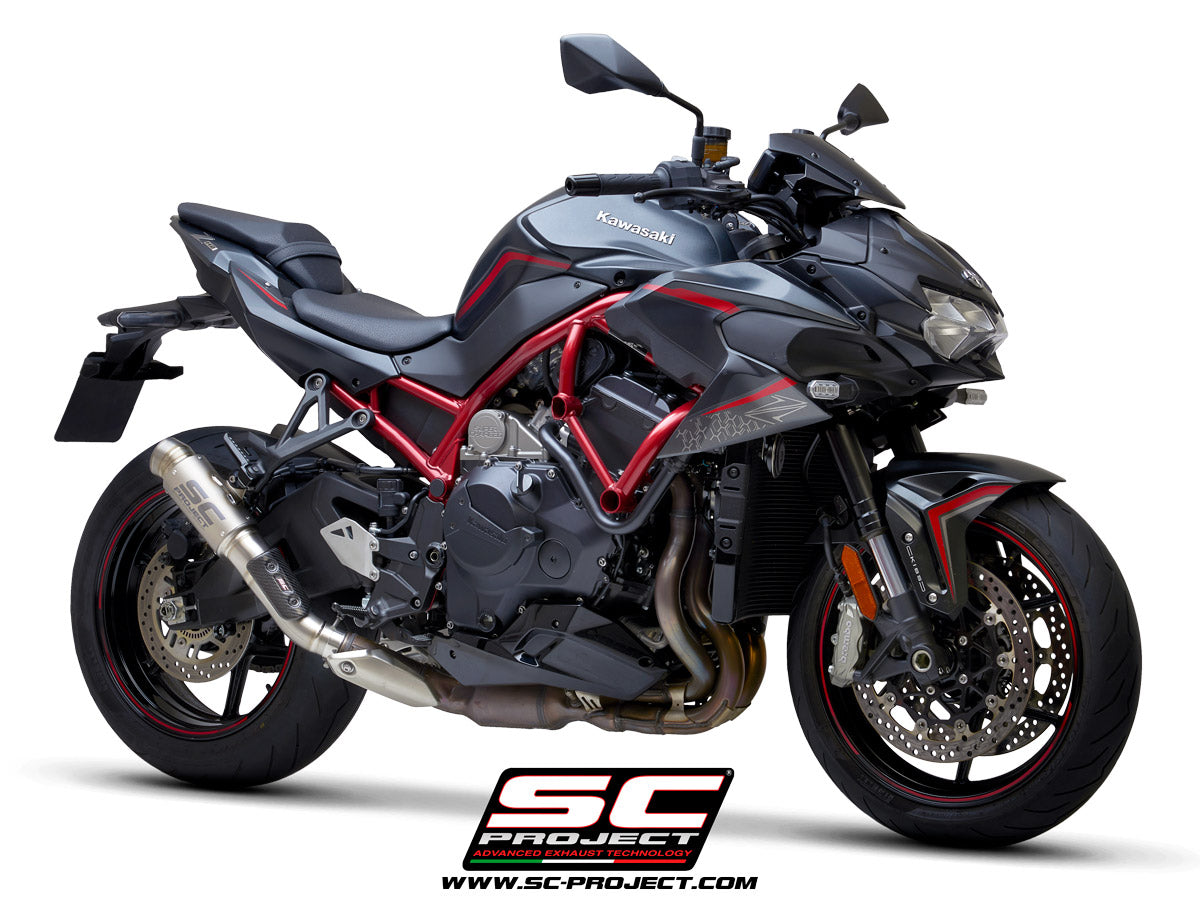 SC Project GP70-R Slip-On Exhaust for Kawasaki Z H2 2020-23