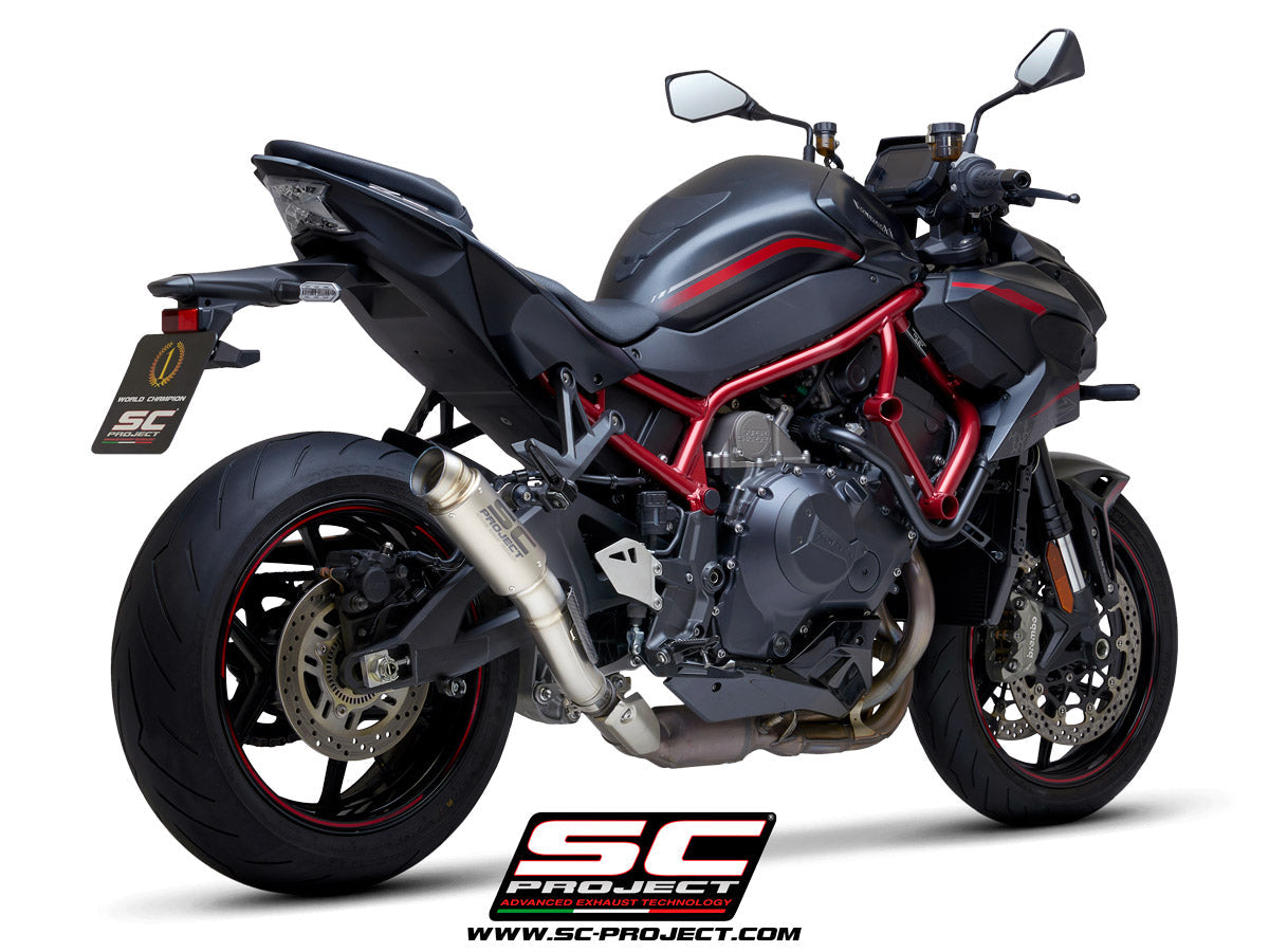SC Project GP70-R Slip-On Exhaust for Kawasaki Z H2 2020-23