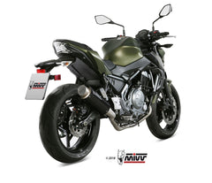 Mivv GP Pro Full Exhaust System for Kawasaki Z650 2017-22