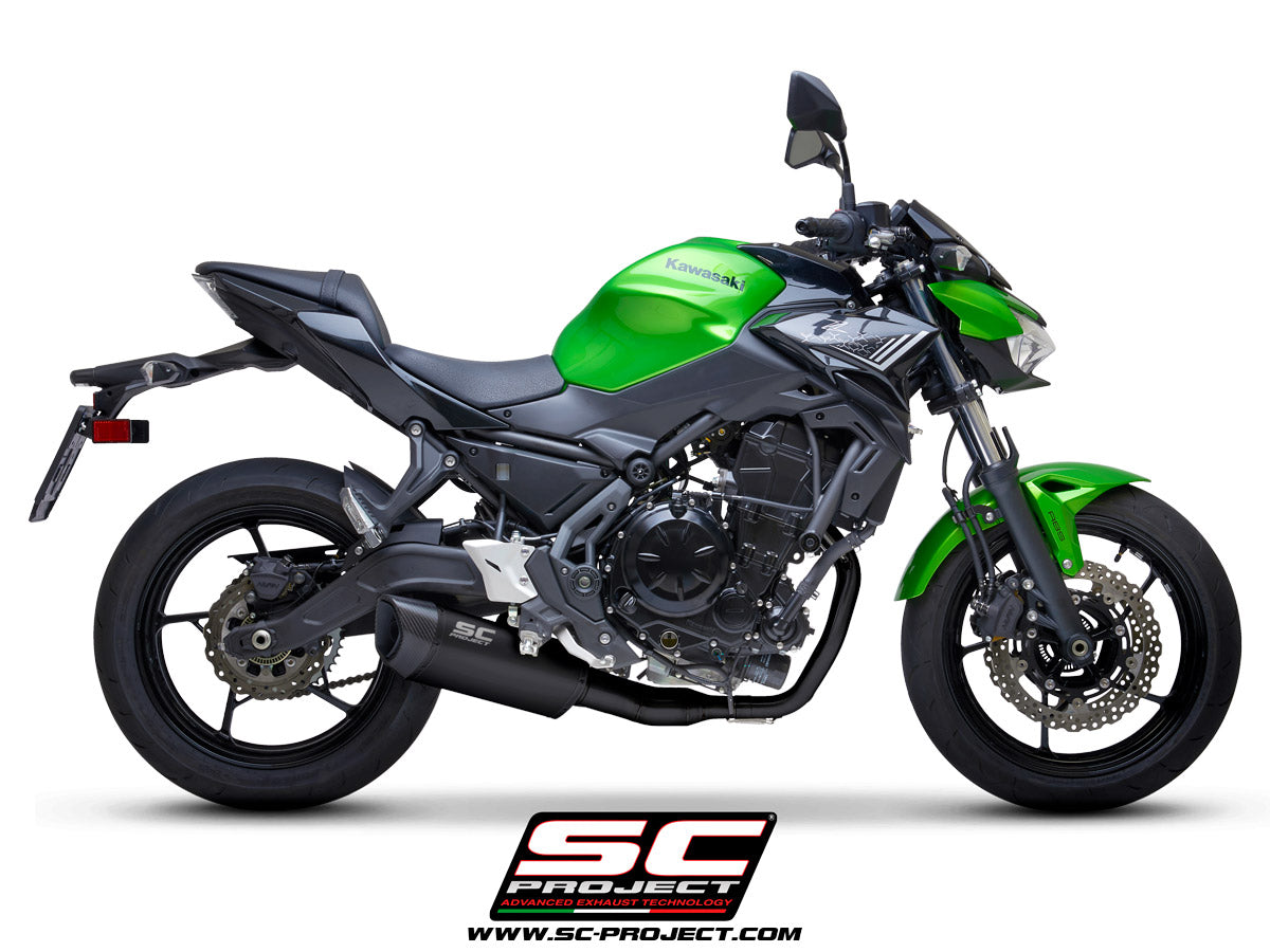SC Project SC1-R GT Full Exhaust System for Kawasaki Ninja 650 2021-22