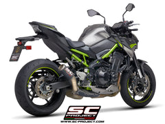 SC Project CR-T Slip-On Exhaust for Kawasaki Z900 2020-2023