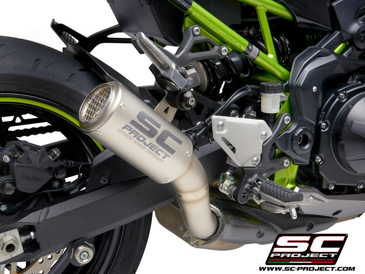 SC Project CR-T Slip-On Exhaust for Kawasaki Z900 2020-23