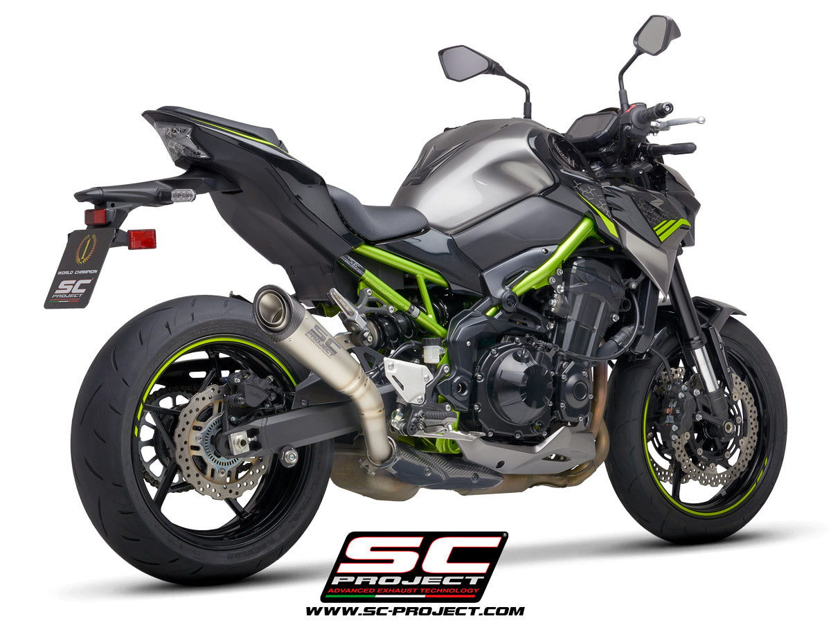 SC Project S1 Slip-On Exhaust for Kawasaki Z900 2020
