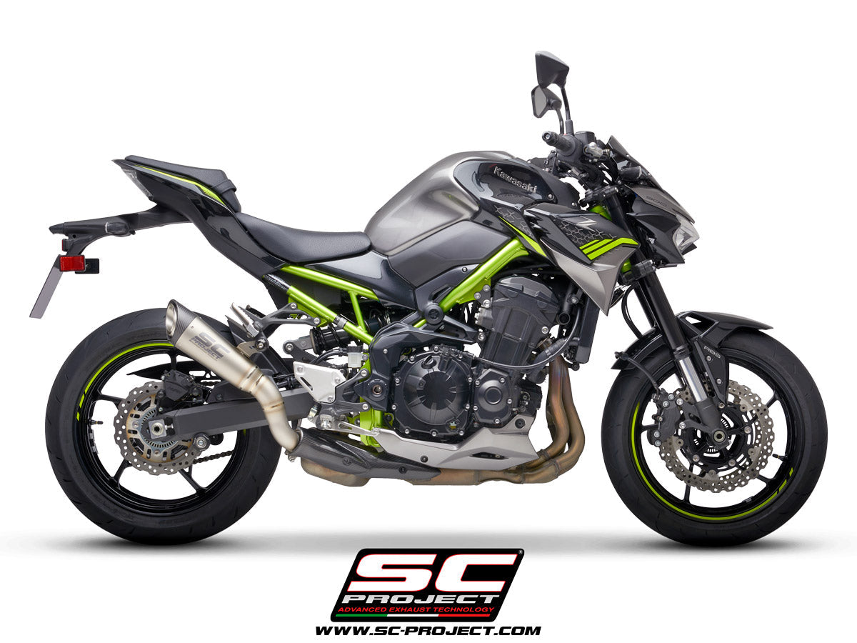 SC Project S1 Slip-On Exhaust for Kawasaki Z900 2020