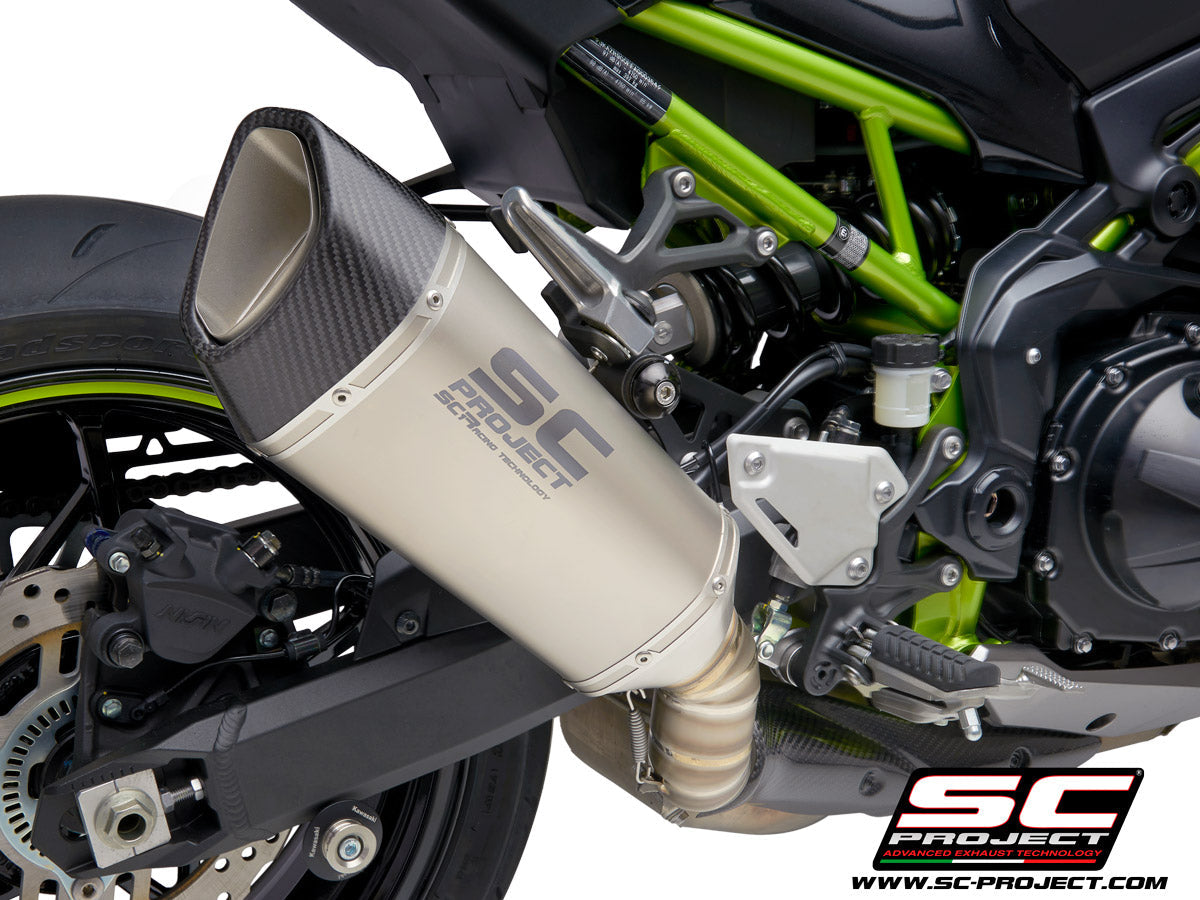 SC Project SC1-R Slip-On Exhaust for Kawasaki Z900 2020-23