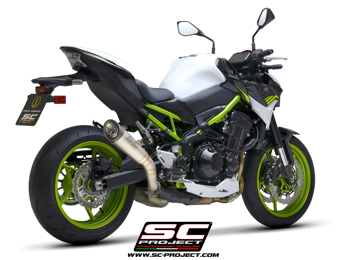 SC Project S1 Slip-On Exhaust for Kawasaki Z900 2020-23