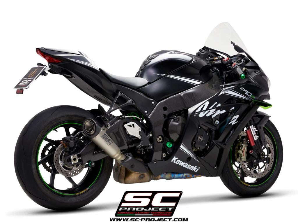 SC Project S1 Slip-On Exhaust for Kawasaki ZX-10RR 2016-20