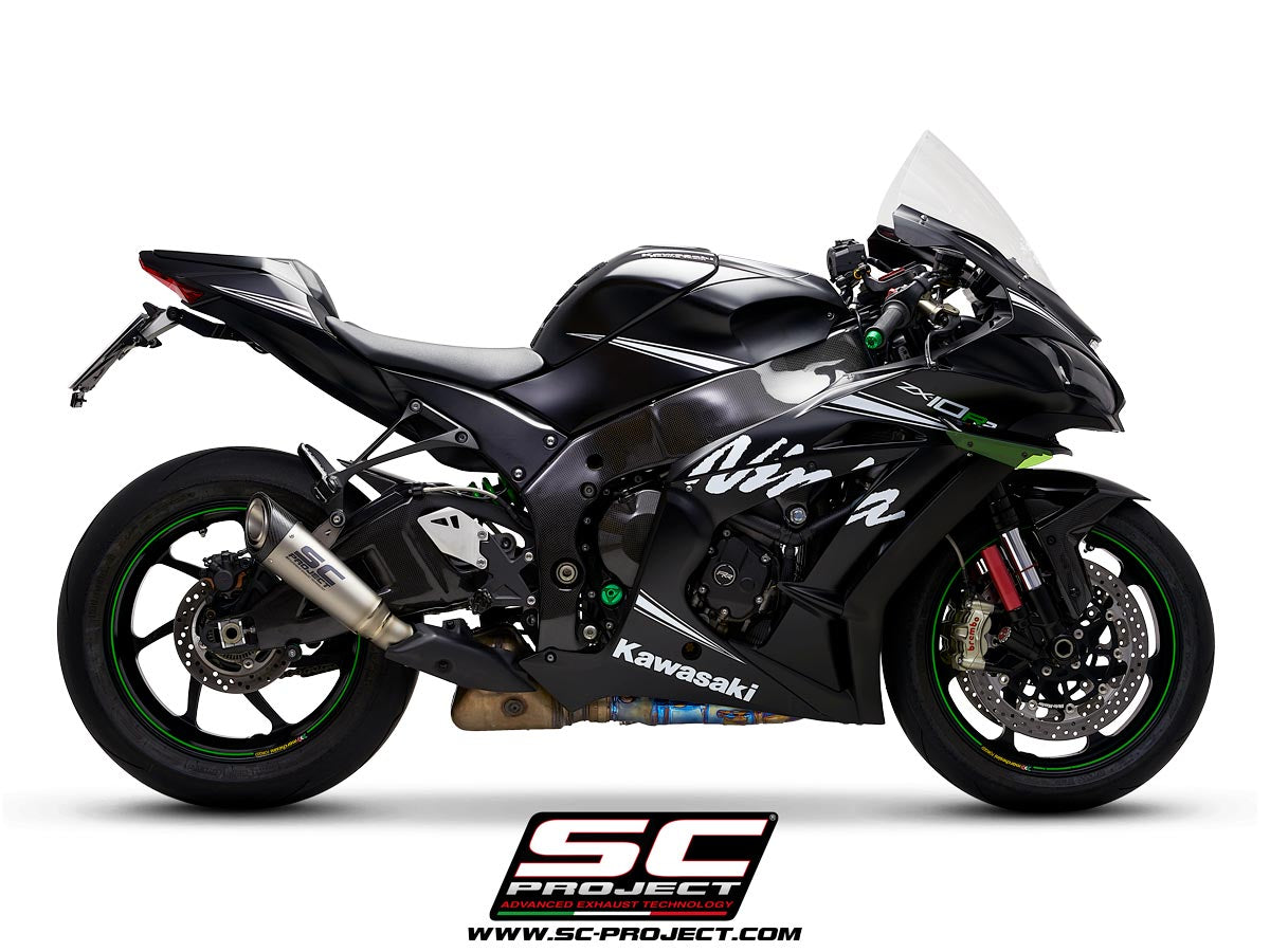SC Project S1 Slip-On Exhaust for Kawasaki ZX-10RR 2016-20