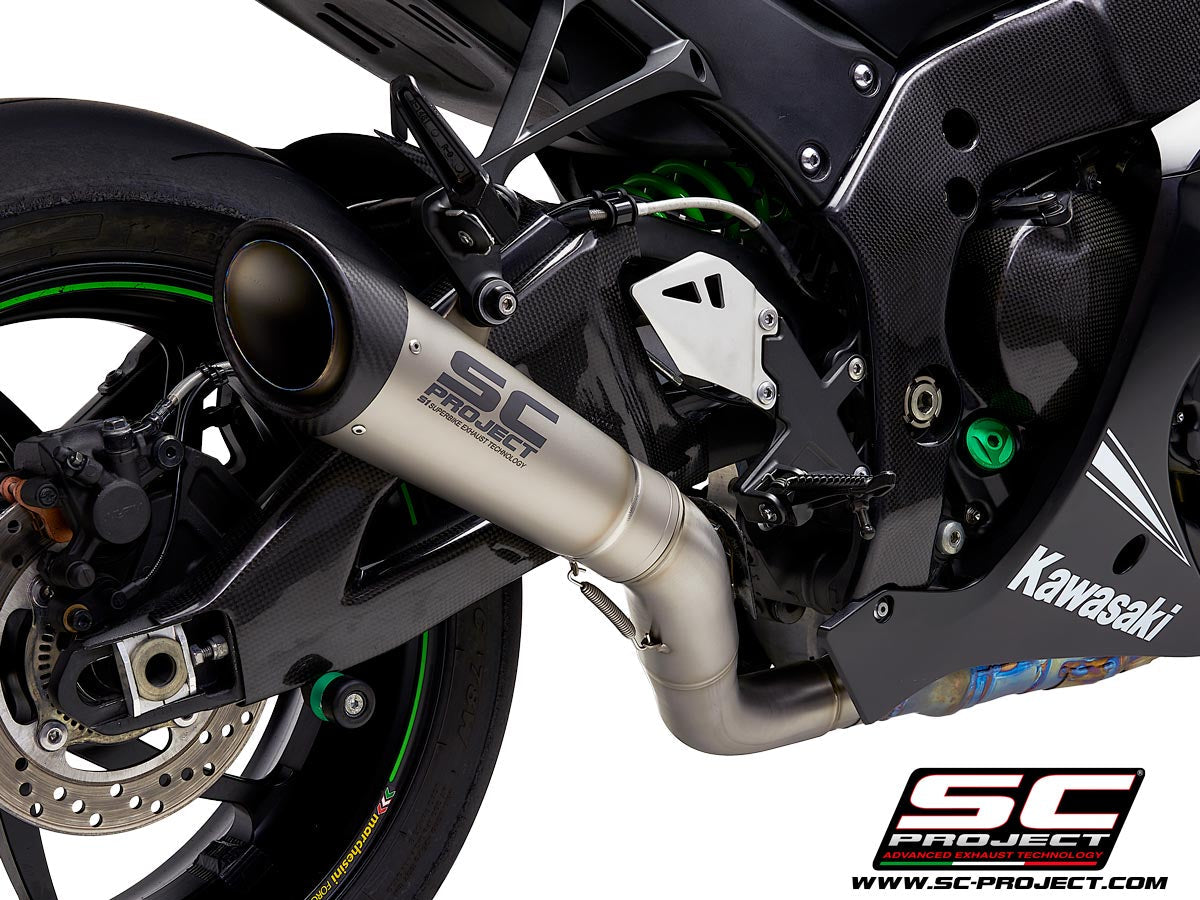 SC Project S1 Slip-On Exhaust for Kawasaki ZX-10R 2016-20