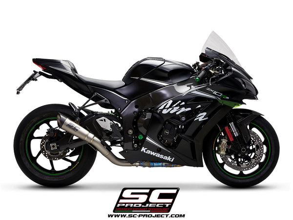 SC Project S1 Slip-On Exhaust for Kawasaki ZX-10R 2016-20