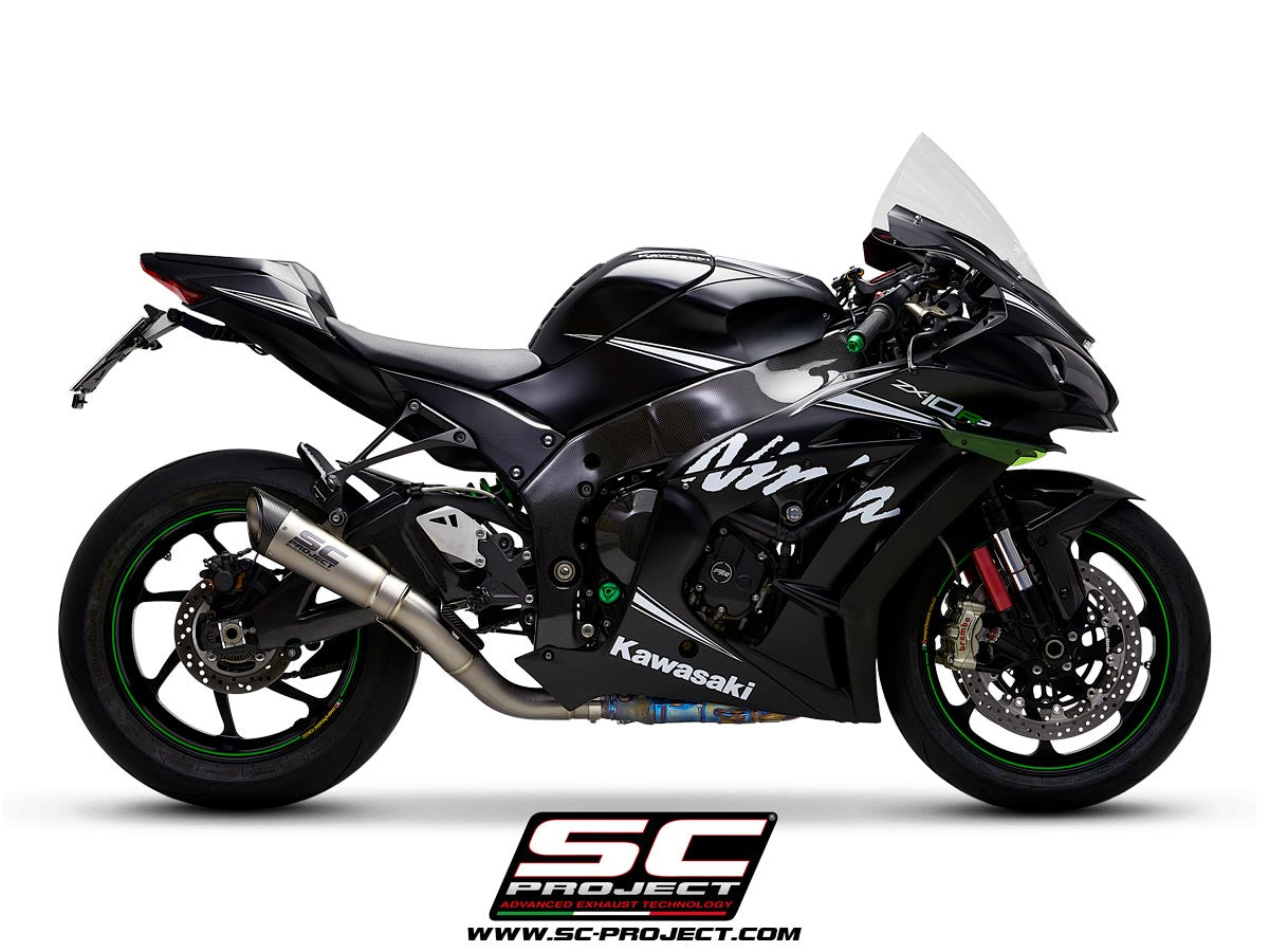 SC Project S1 Slip-On Exhaust for Kawasaki ZX-10R 2016-20